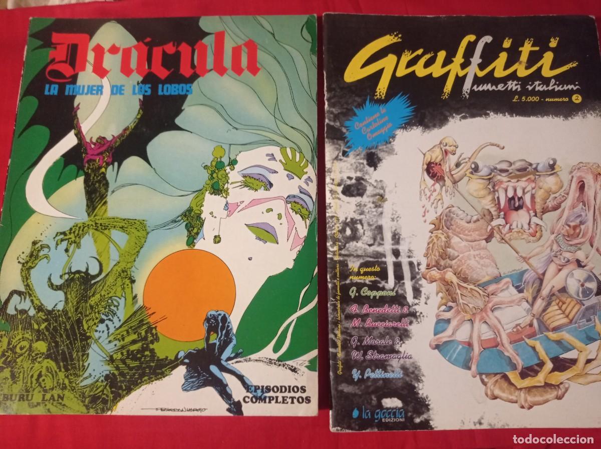 C&oacute;mics: Lote 4 unidades, 2 delta, graffiti y Dr&aacute;cula - Foto 2