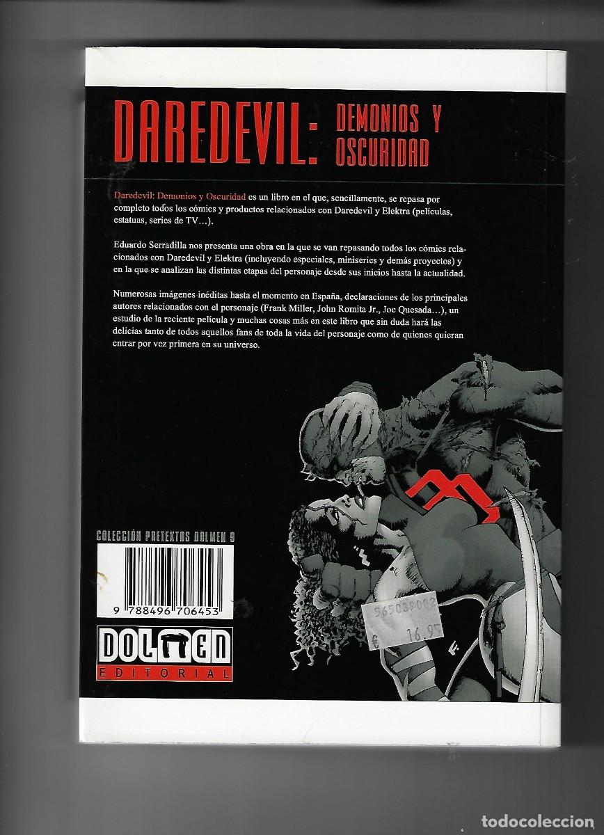C&oacute;mics: Pretextos Dolmen. Daredevil. Demonios y oscuridad. Eduardo Serranilla. - Foto 2