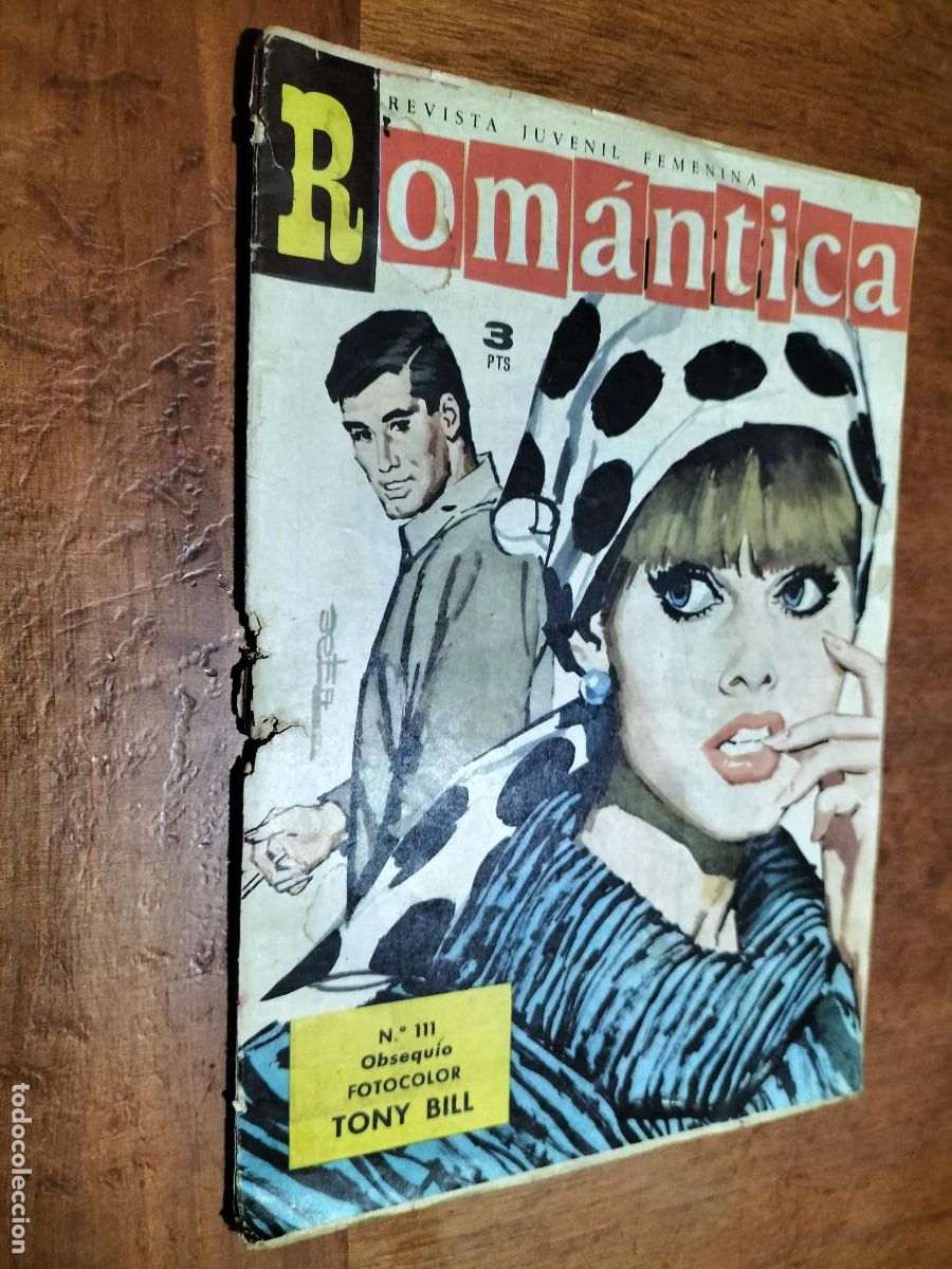 Comics : ROM&Aacute;NTICA 111. GRAPA. TOCADO EN LA PARTE DE LA GRAPA. COMPLETO.