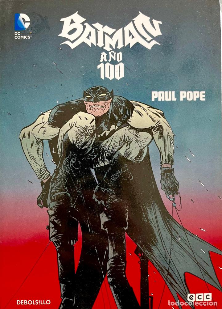 C&oacute;mics: BATMAN A&Ntilde;O 100, PAUL POPE. LIBRO ECC C&Oacute;MIC A&Ntilde;O 2014 COMO NUEVO - Foto 1