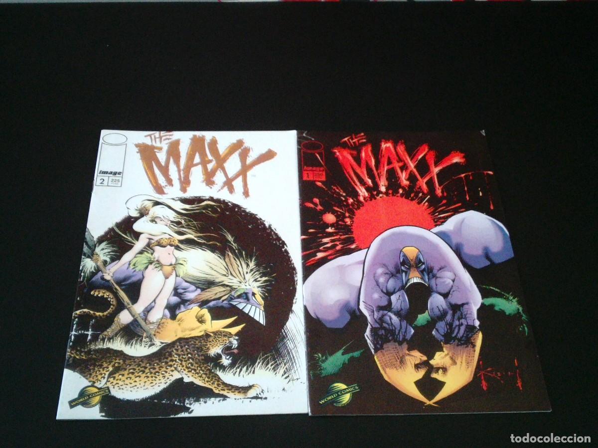 C&oacute;mics: THE MAXX - IMAGE - NUMEROS 1 Y 2 - MUY BUEN ESTADO - GORBAUD - CJ 196 - Foto 1