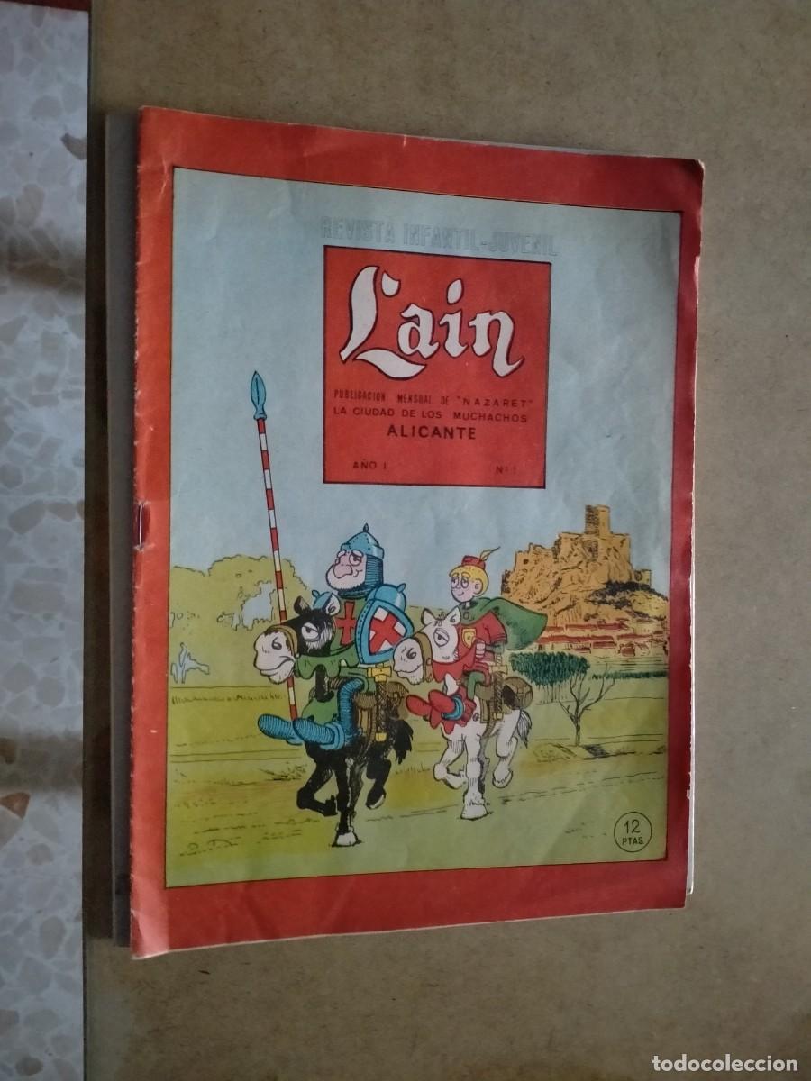 Fumetti: tebeo de lain numero 1 alicante la ciudad de los muchachos