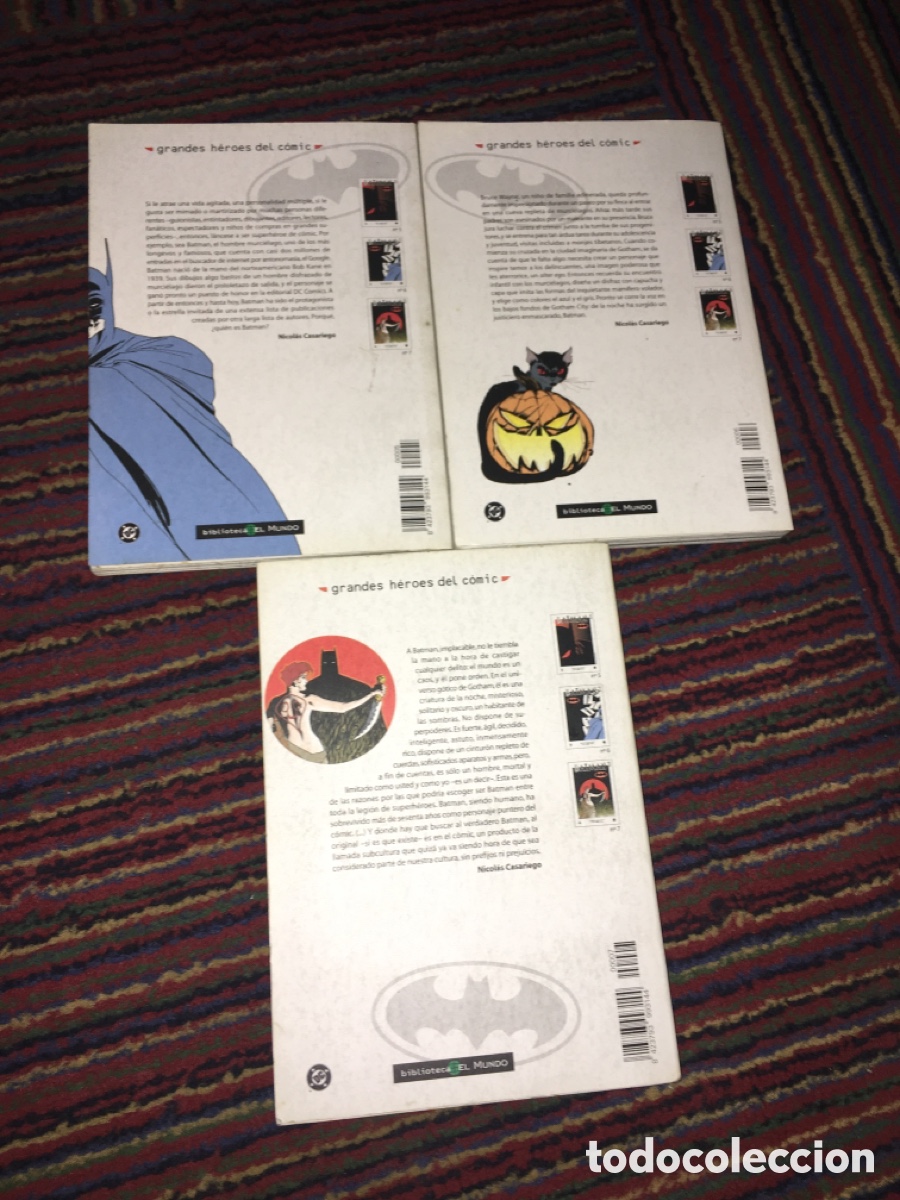 C&oacute;mics: Batman - Grandes heroes del comic Biblioteca el mundo - Foto 2