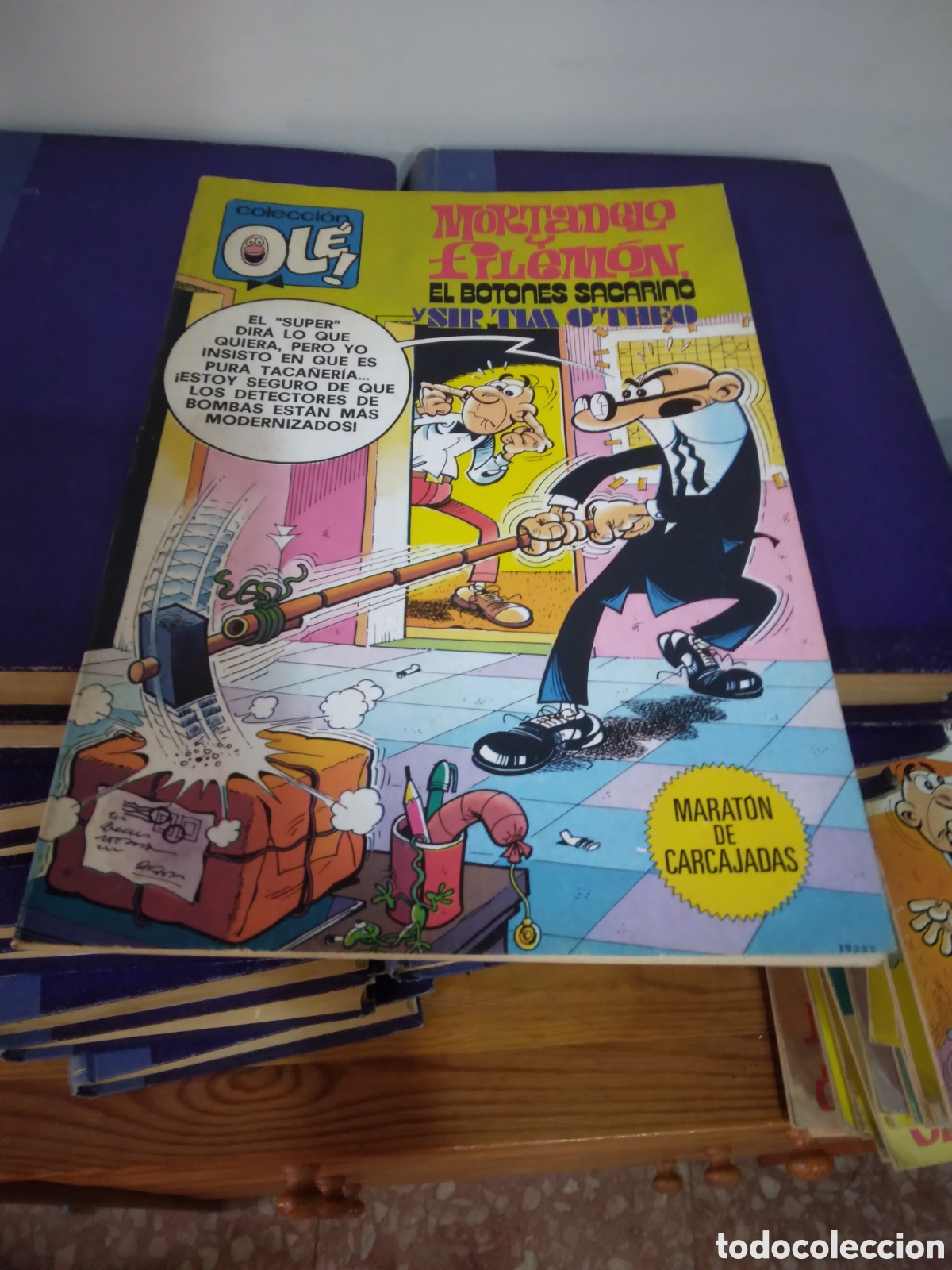 C&oacute;mics: Mortadelo y Filemon, Ole,120 pesetas, 186 - Foto 1