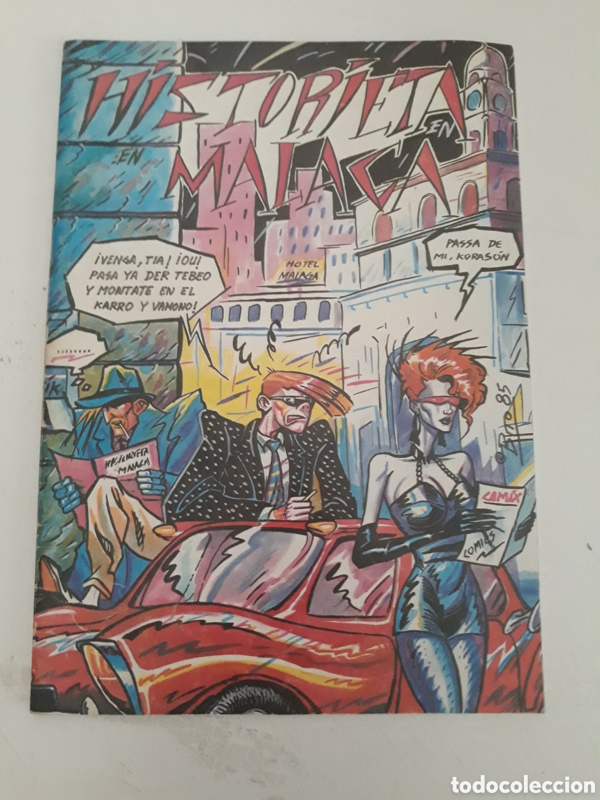 C&oacute;mics: HISTORIETA EN M&Aacute;LAGA - RADIOCADENA M&Aacute;LAGA,1985