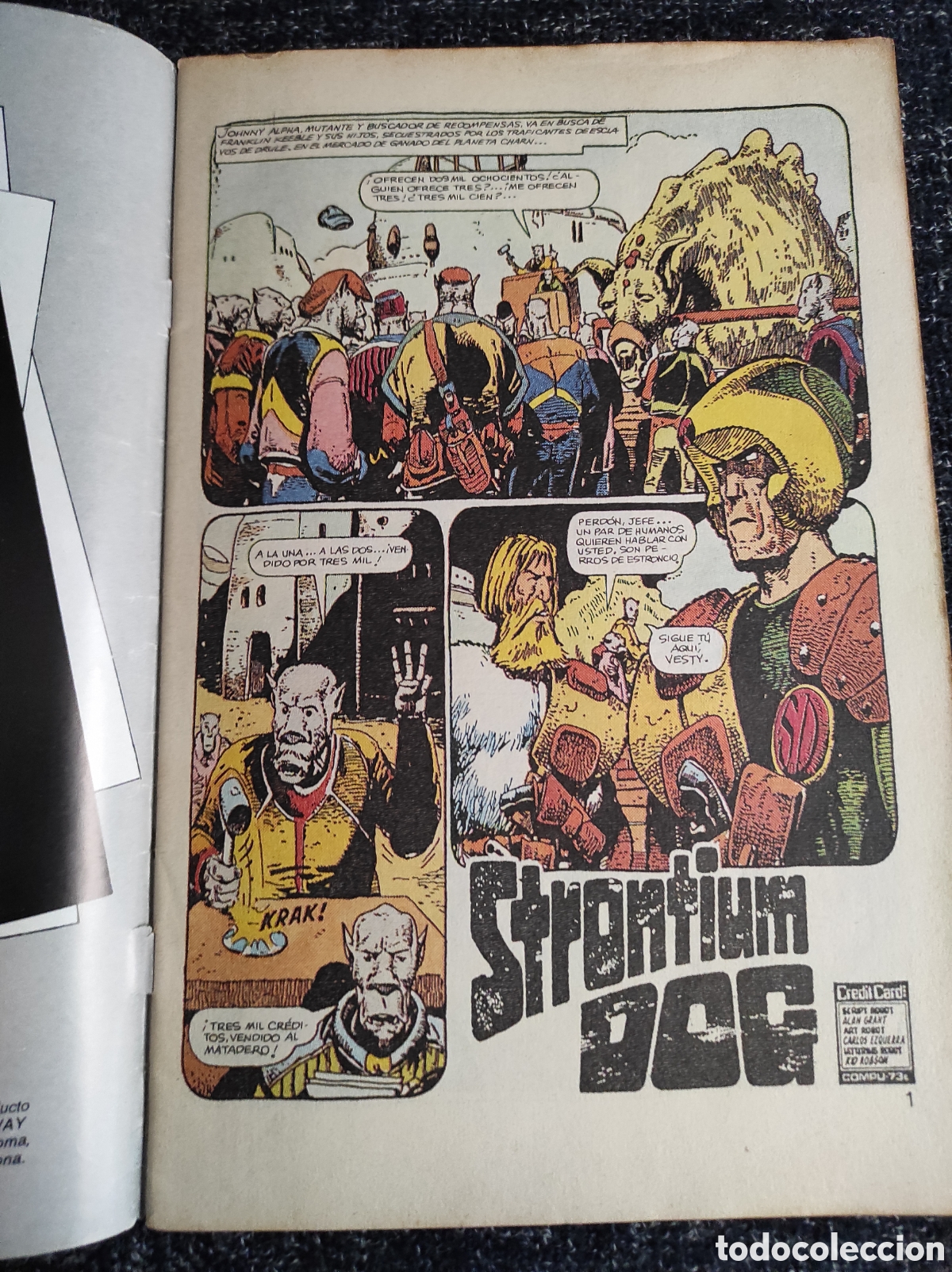 C&oacute;mics: STRONTIUM DOG N&ordm; 9 -edita : EDICIONES MC - Quality comics - Foto 2