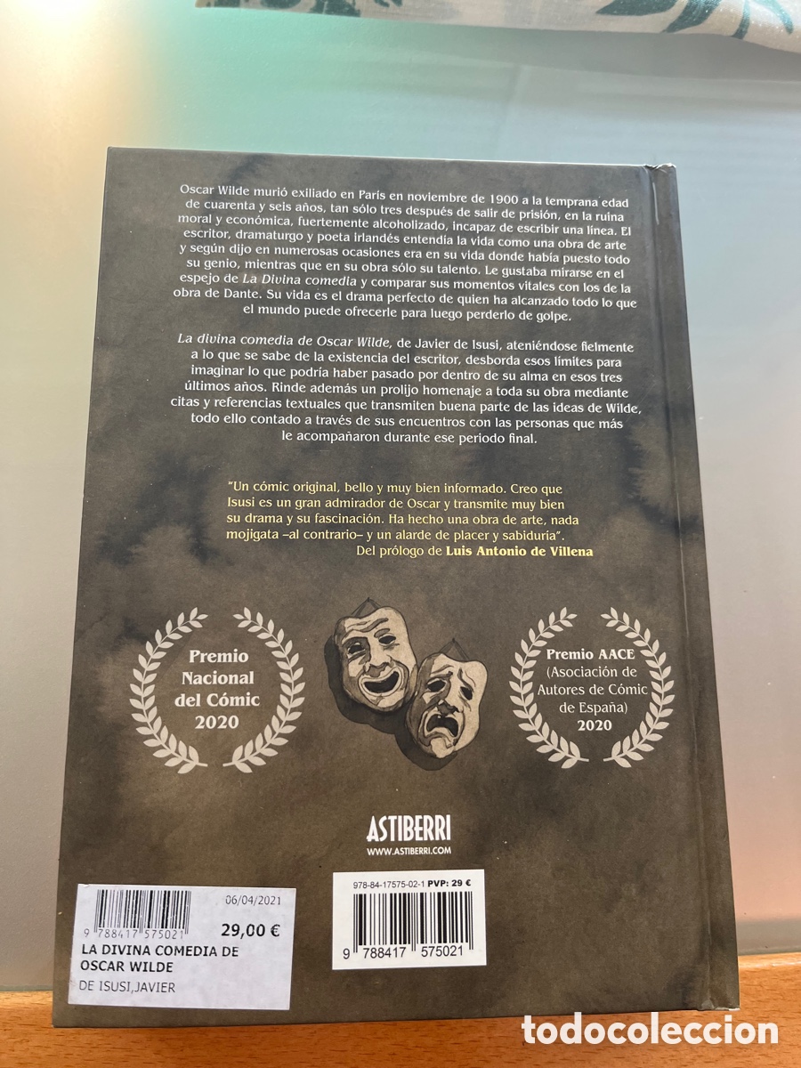 C&oacute;mics: C&oacute;mic La Divina Comedia de Oscar Wilde de Javier de Isusi. - Foto 2