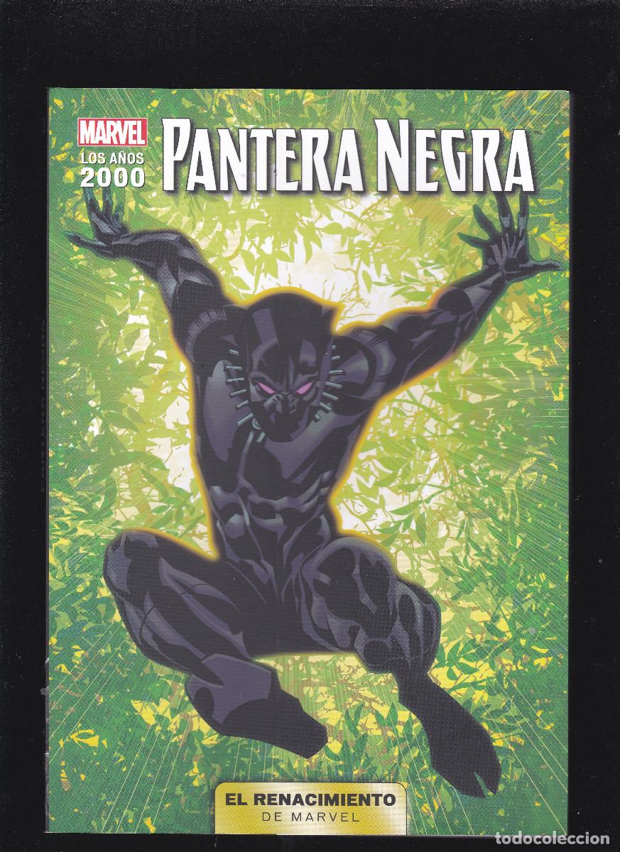 C&oacute;mics: EL RENACIMIENTO DE MARVEL - N&ordm; 2 - PANTERA NEGRA - LOS A&Ntilde;OS 2000 - PANINI - Foto 1