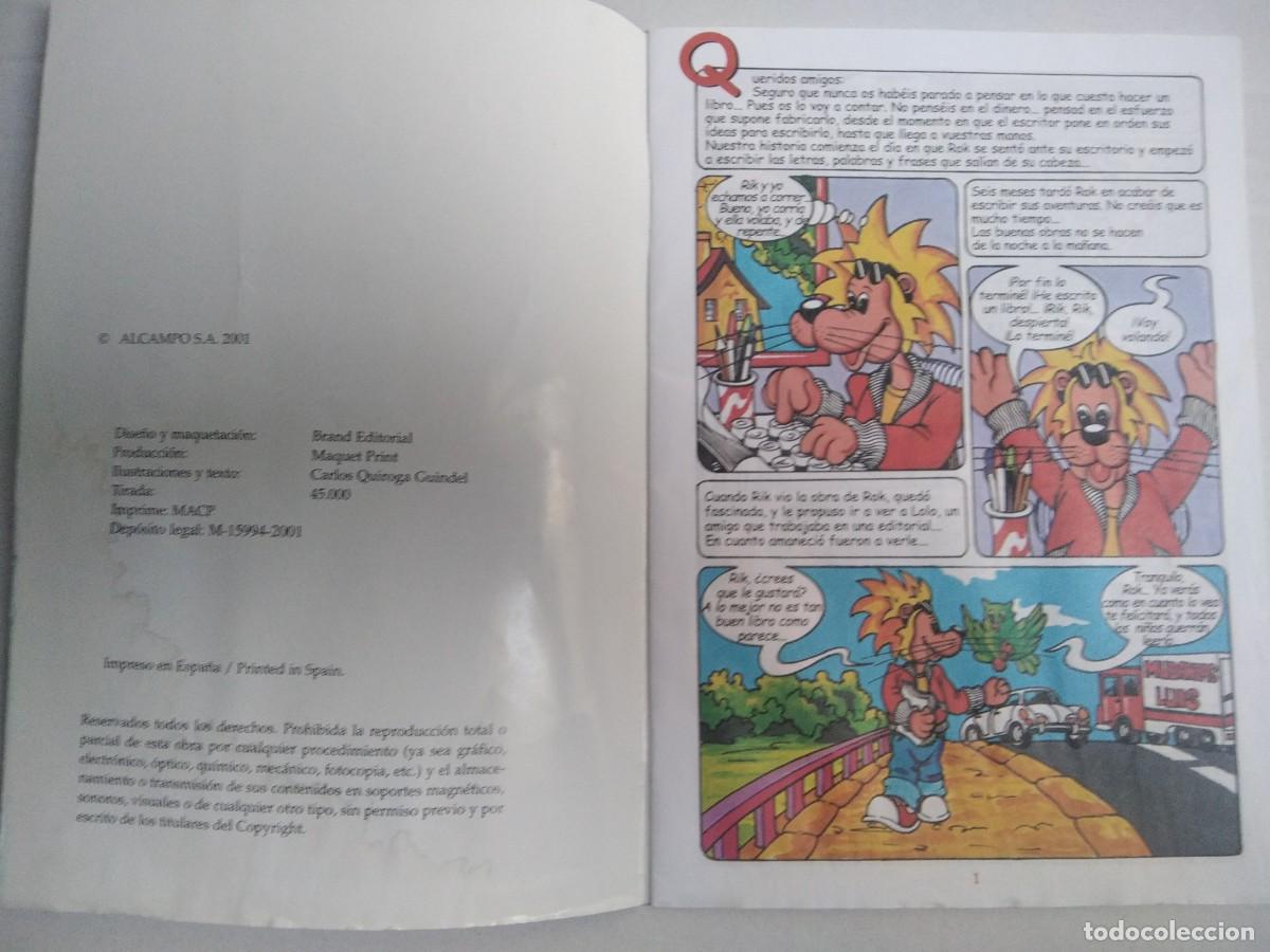 C&oacute;mics: RIK & ROK ESCRIBEN UN LIBRO DIBUJOS CARLOS QUIROGA - Foto 2