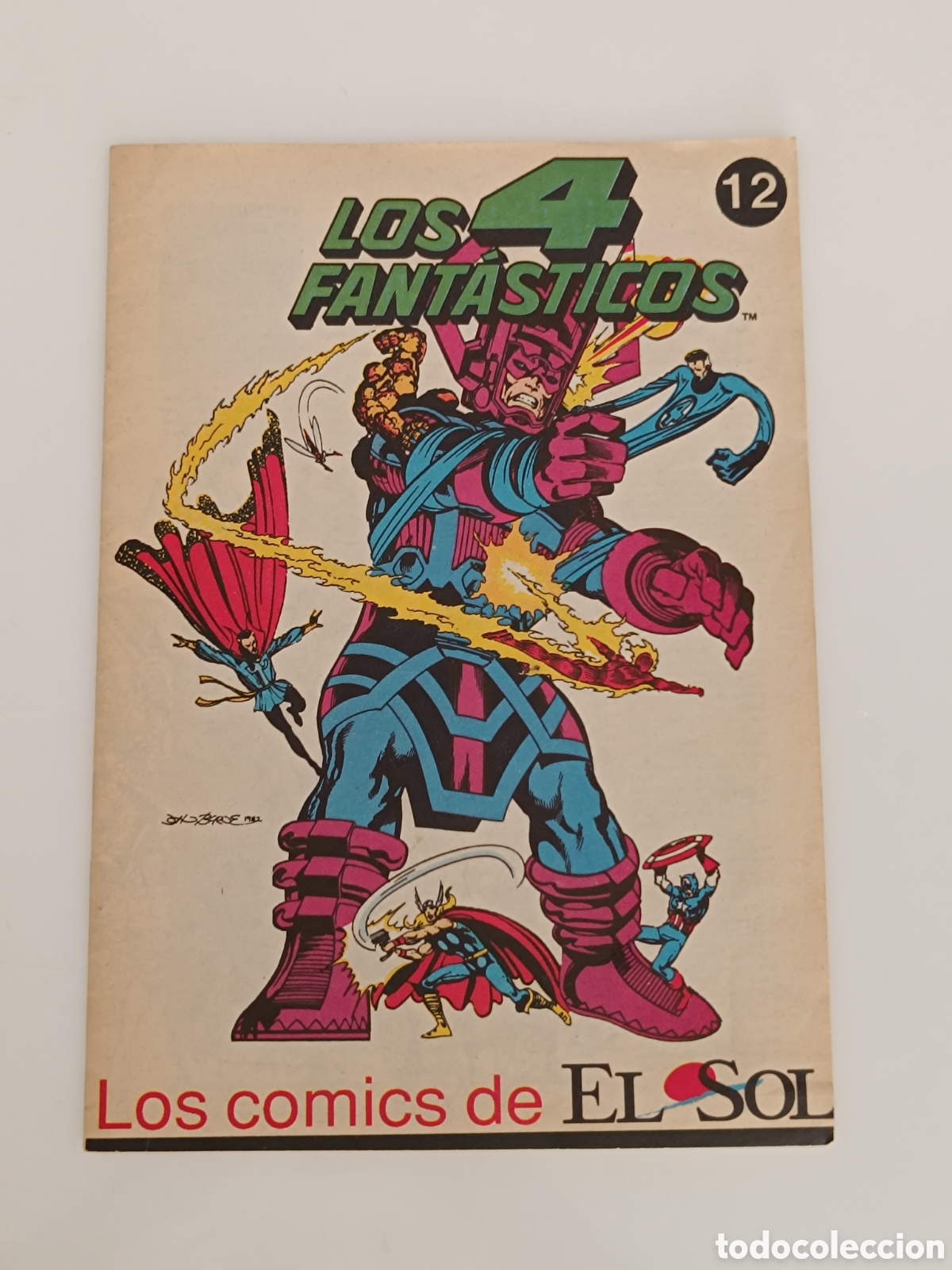 C&oacute;mics: Los comics de El Sol Los 4 Fant&aacute;sticos N&deg;12, Gast&oacute;n, Centauro - Foto 1