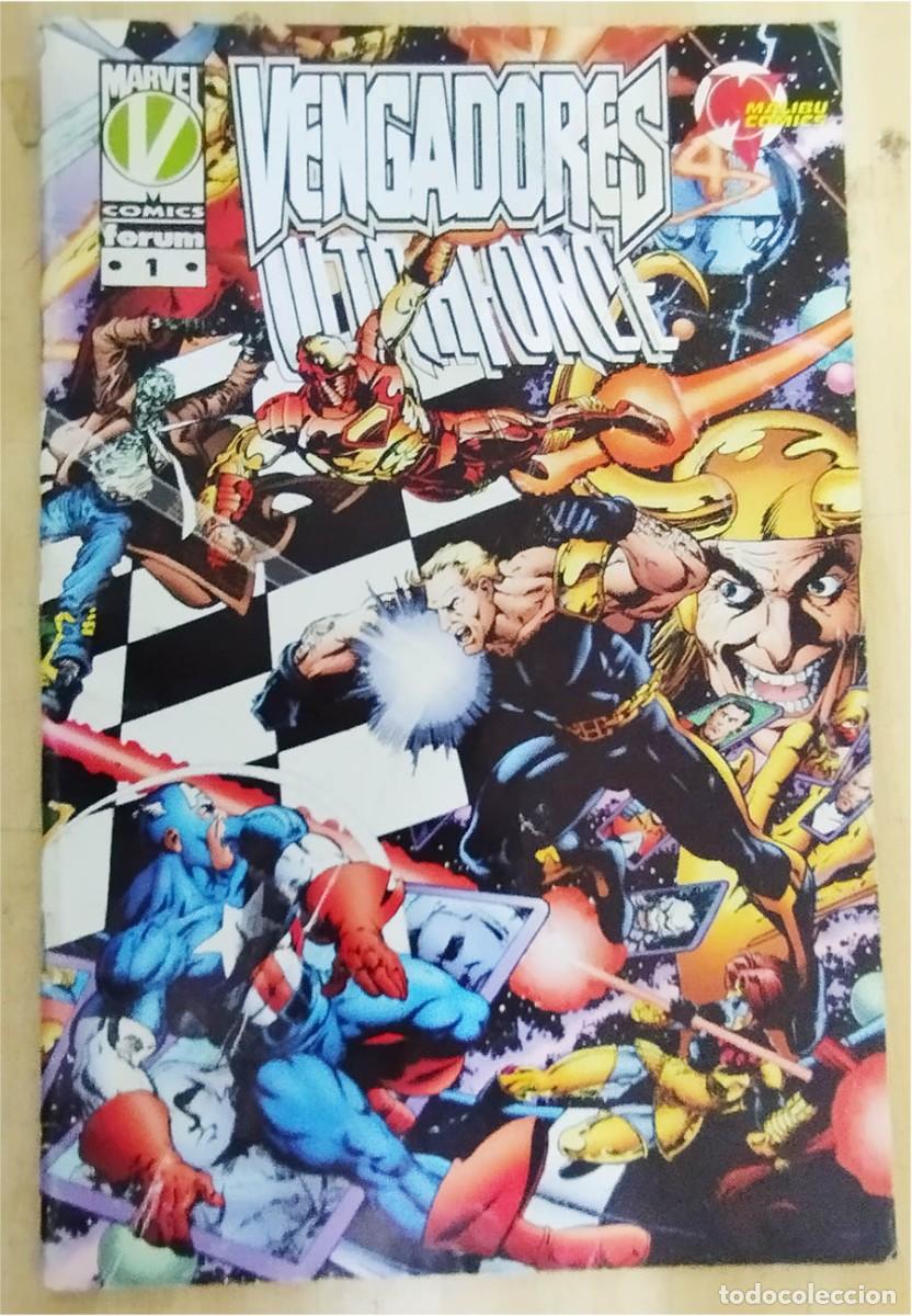 C&oacute;mics: VENGADORES ULTRAFORCE N.&ordm; 1 MALIBU COMICS 1996 - Foto 1
