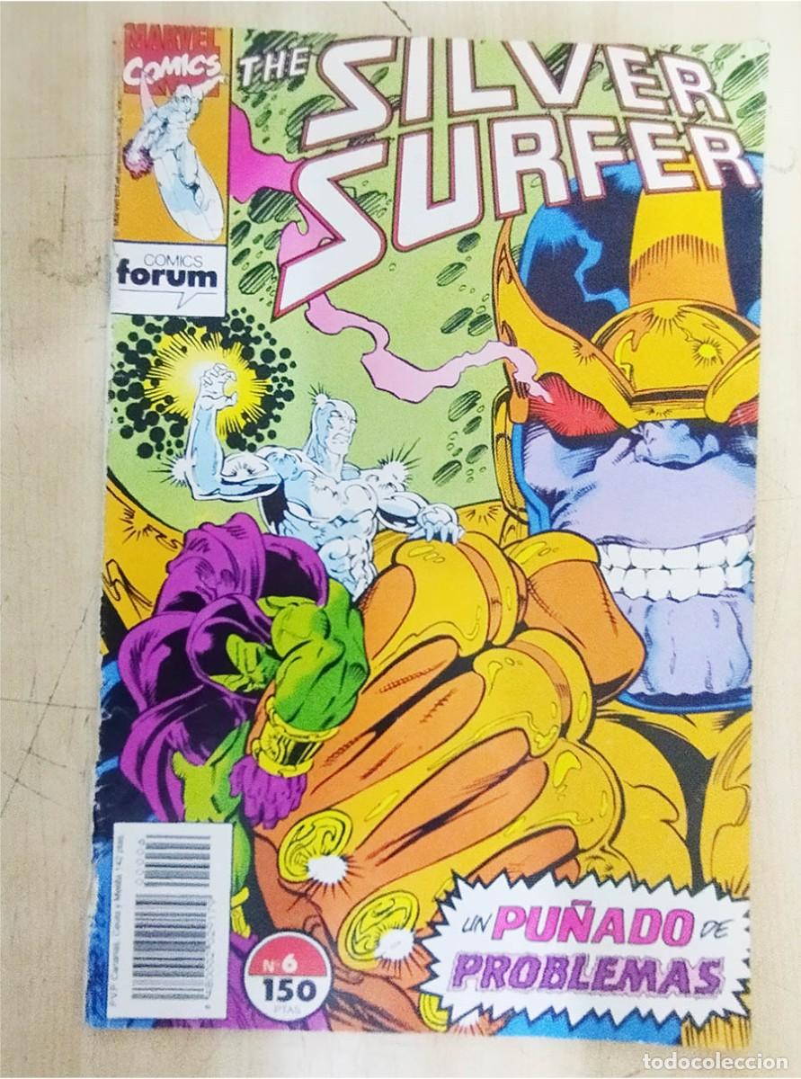 C&oacute;mics: THE SILVER SURFER VOL. 2 N.&ordm; 6 UN PU&Ntilde;ADO DE PROBLEMAS MARVEL COMIC FORUM 1992 - Foto 1
