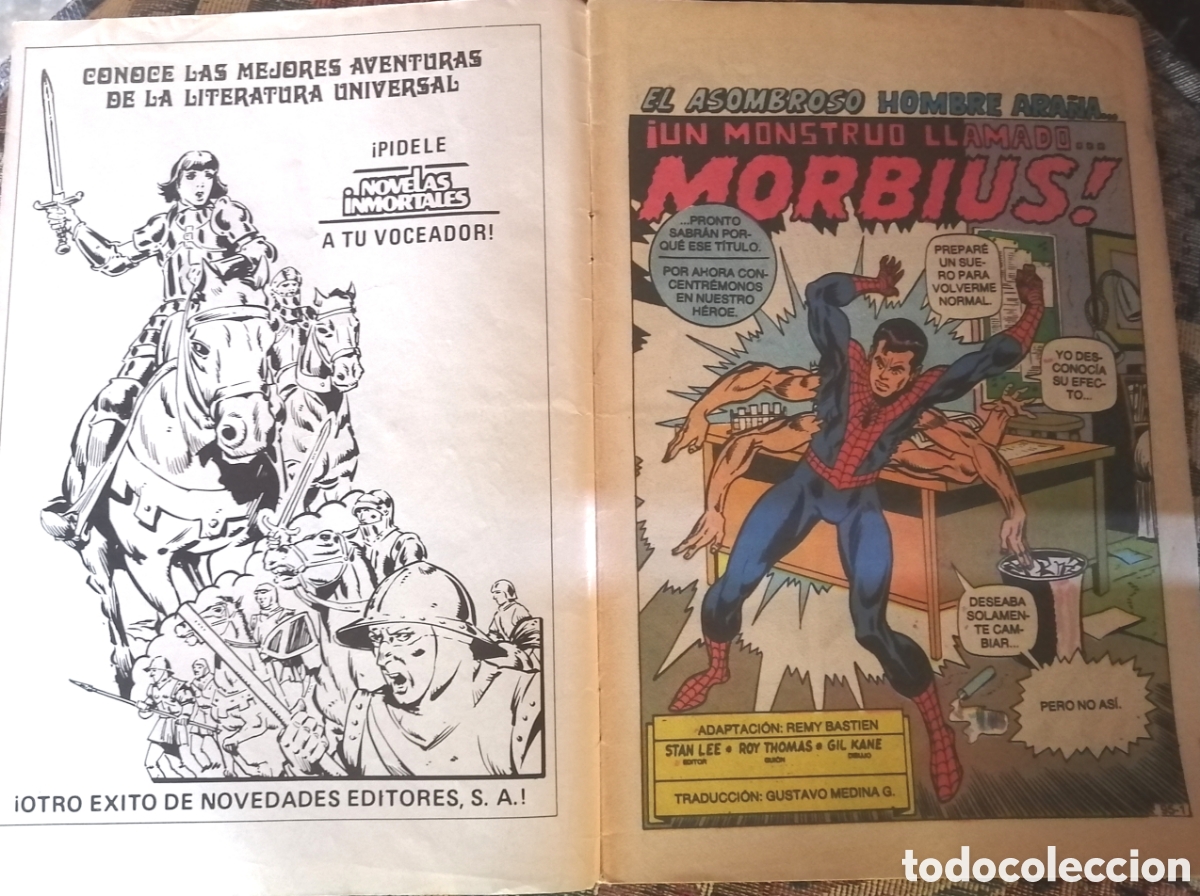 C&oacute;mics: Asombroso hombre ara&ntilde;a 95 aparici&oacute;n Morbius - Foto 3