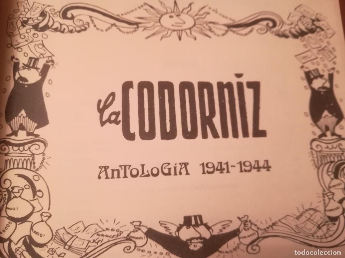 C&oacute;mics: LA CODORNIZ / ANTOLOGIA 1941 1944 / CONS525 / ARNAO - Foto 2