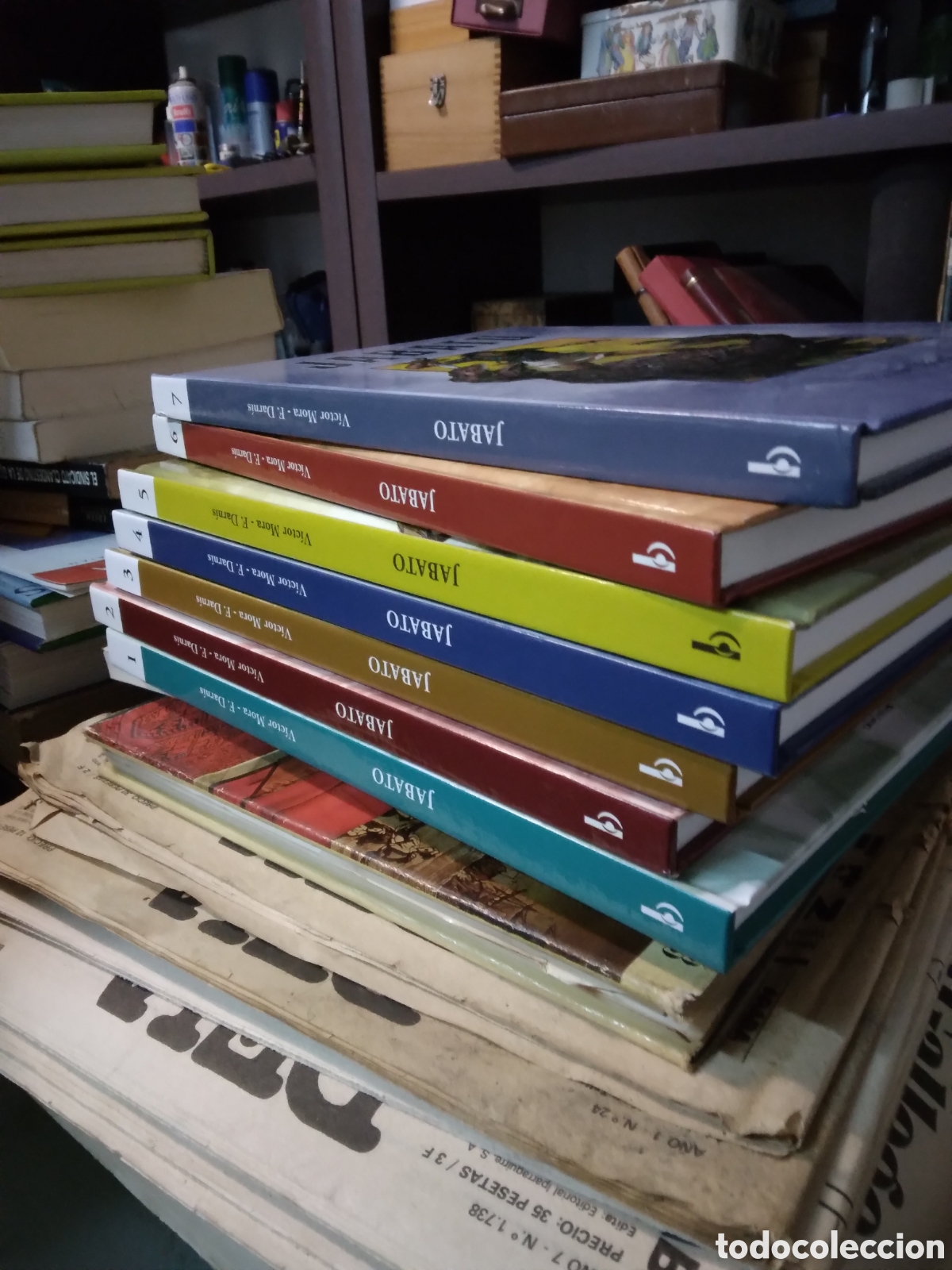 C&oacute;mics: Jabato, Ediciones B, tomos 1 al 7 - Foto 4