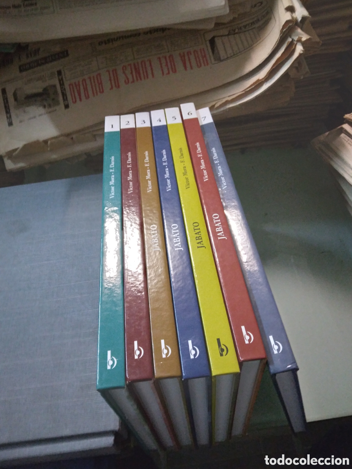 C&oacute;mics: Jabato, Ediciones B, tomos 1 al 7 - Foto 1