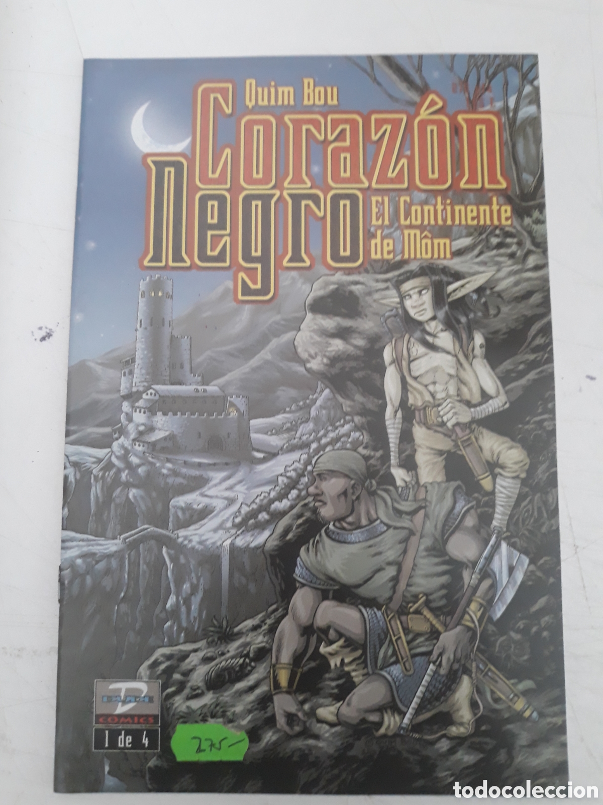 C&oacute;mics: CORAZ&Oacute;N NEGRO El continente de M&ocirc;m 1 de 4 - QUIM BOU - DUDE - Foto 1