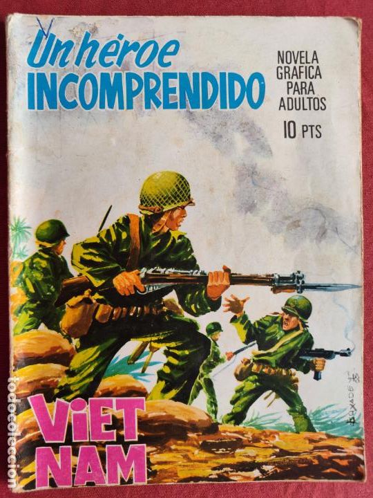 C&oacute;mics: VIETNAM - UN HEROE INCOMPRENDIDO - EDICIONES BARGADA . - Foto 1