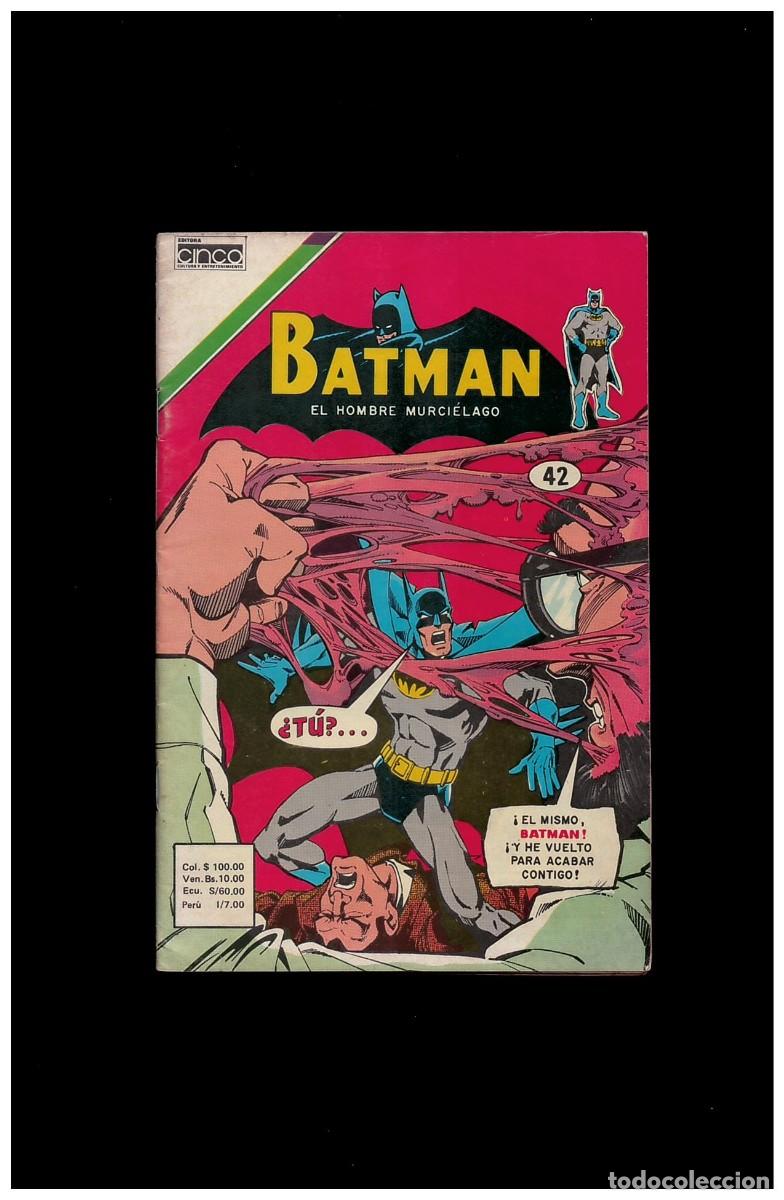 C&oacute;mics: Batman 42, Cinco en muy buen estado - Foto 1