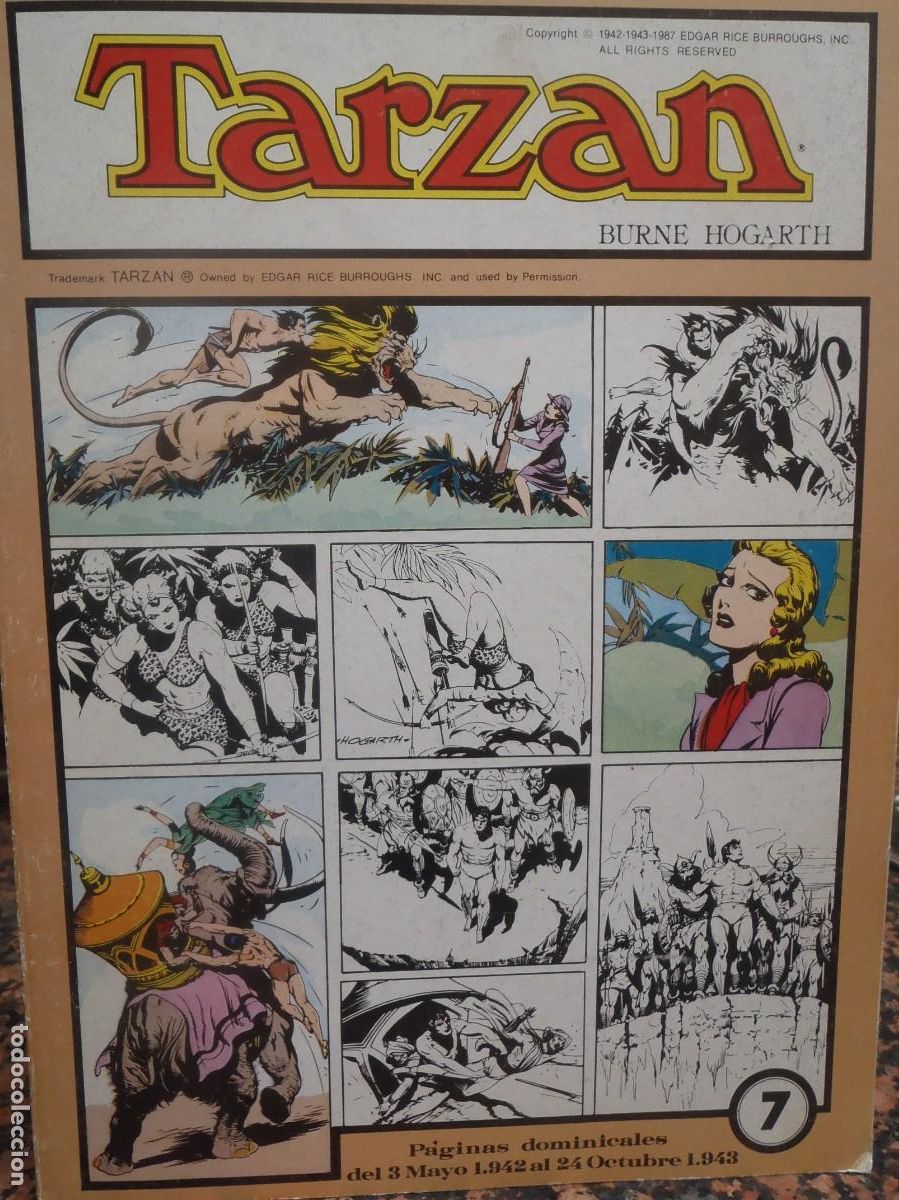C&oacute;mics: TARZAN - N&ordm; 7 - GRANDES CLASICOS DE LOS COMICS N&ordm; 32 - Foto 1