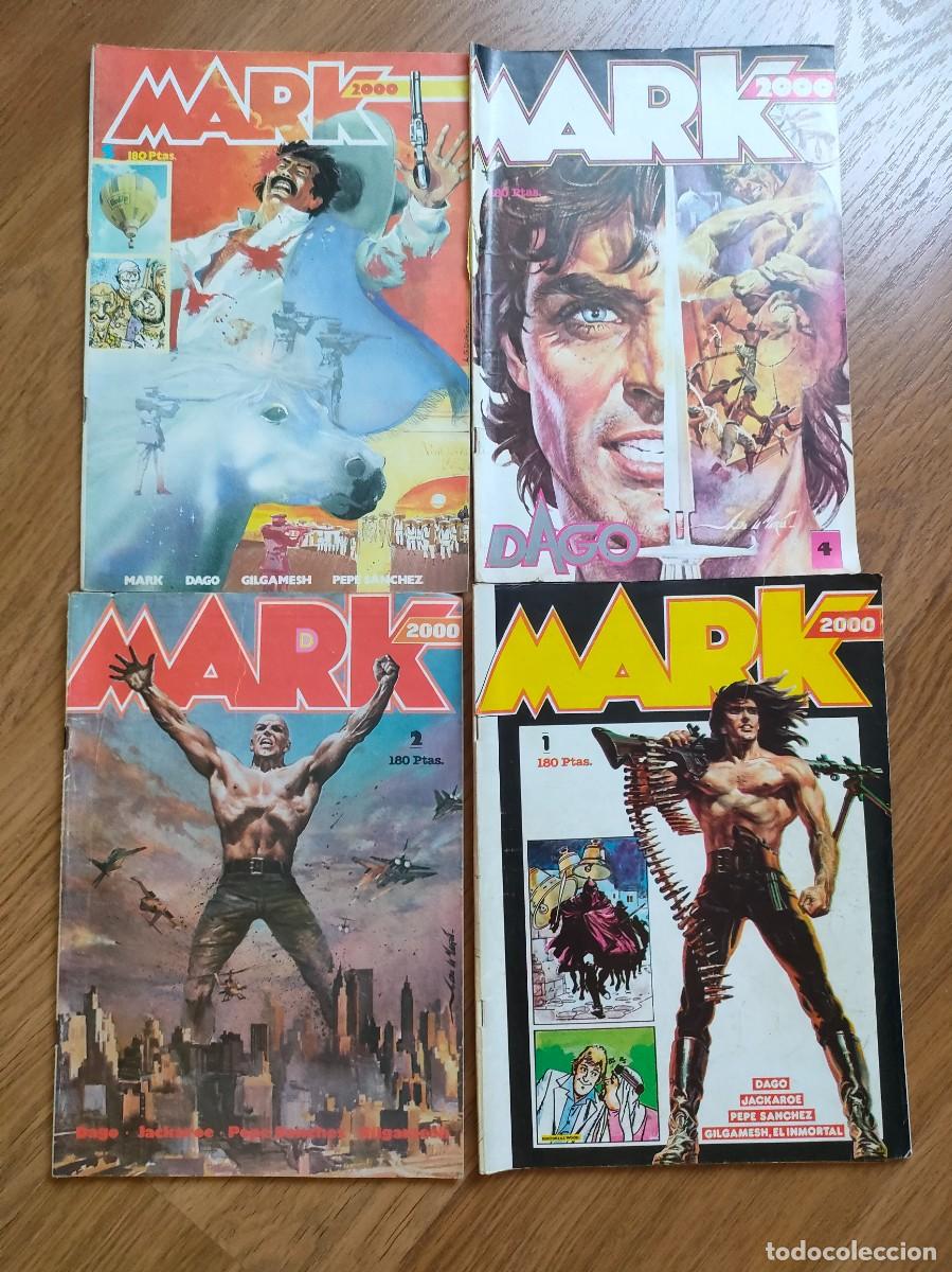 C&oacute;mics: LOTE 4 COMICS MARK 2000 - EDITORIAL WOOD ESPA&Ntilde;A - Foto 1