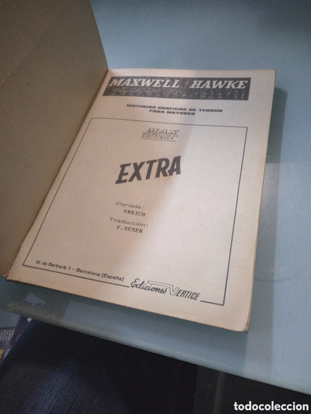 C&oacute;mics: Max Audaz, Vertice, 19, Maxwell Hawke - Foto 3