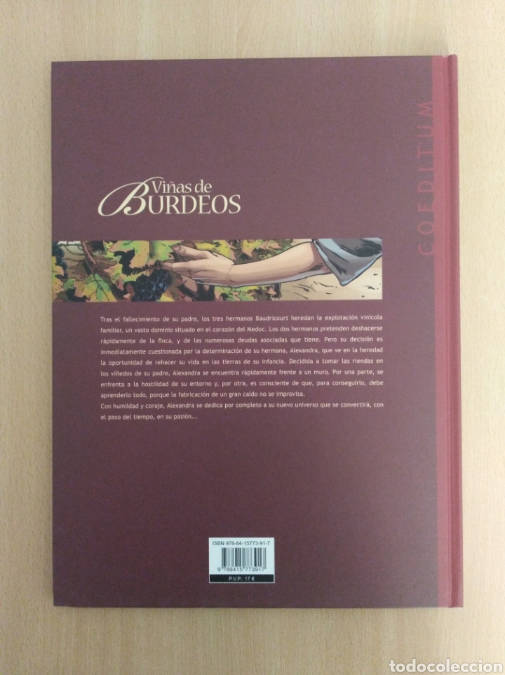 C&oacute;mics: VI&Ntilde;AS DE BURDEOS 1-2. Corbeyran / Esp&eacute; - Foto 4