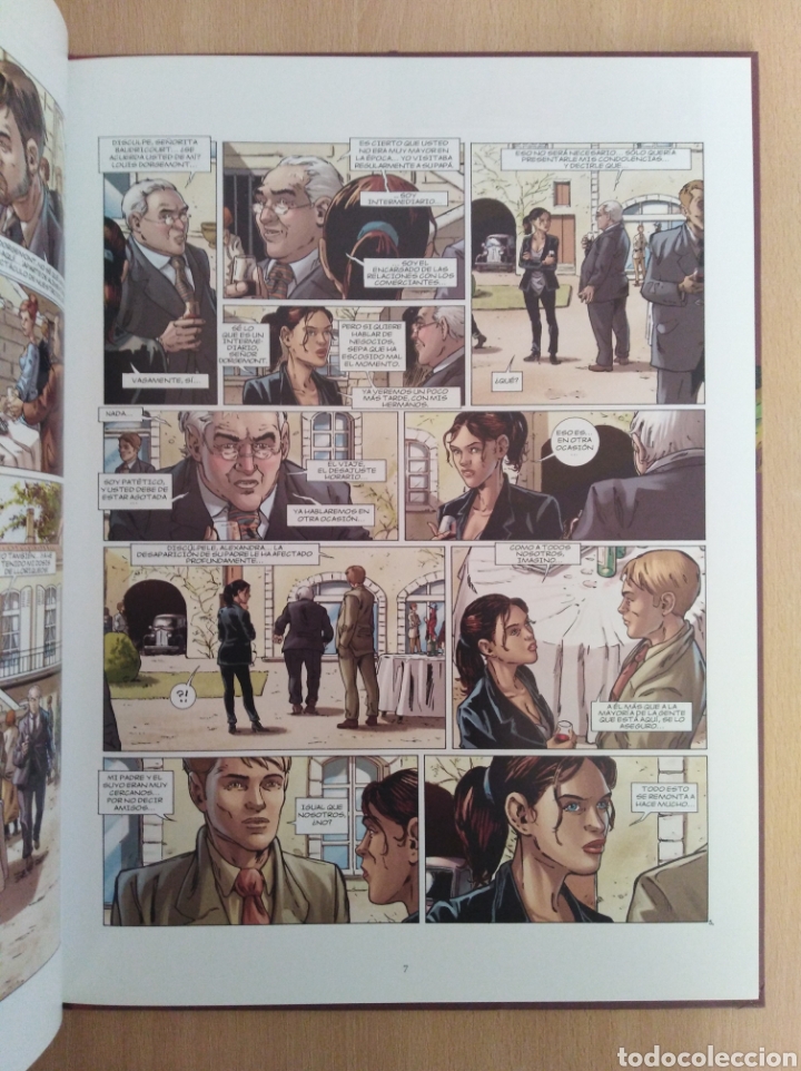 C&oacute;mics: VI&Ntilde;AS DE BURDEOS 1-2. Corbeyran / Esp&eacute; - Foto 7