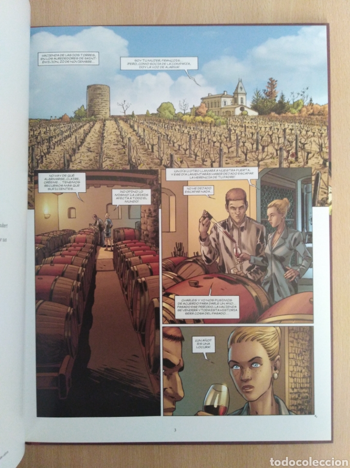 C&oacute;mics: VI&Ntilde;AS DE BURDEOS 1-2. Corbeyran / Esp&eacute; - Foto 10