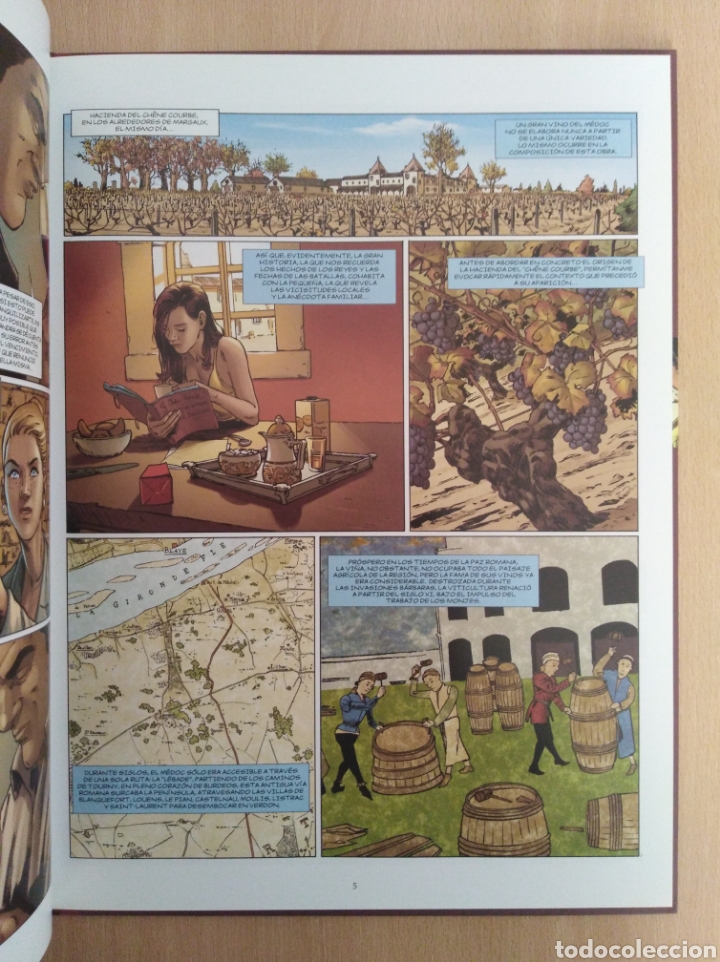 C&oacute;mics: VI&Ntilde;AS DE BURDEOS 1-2. Corbeyran / Esp&eacute; - Foto 11