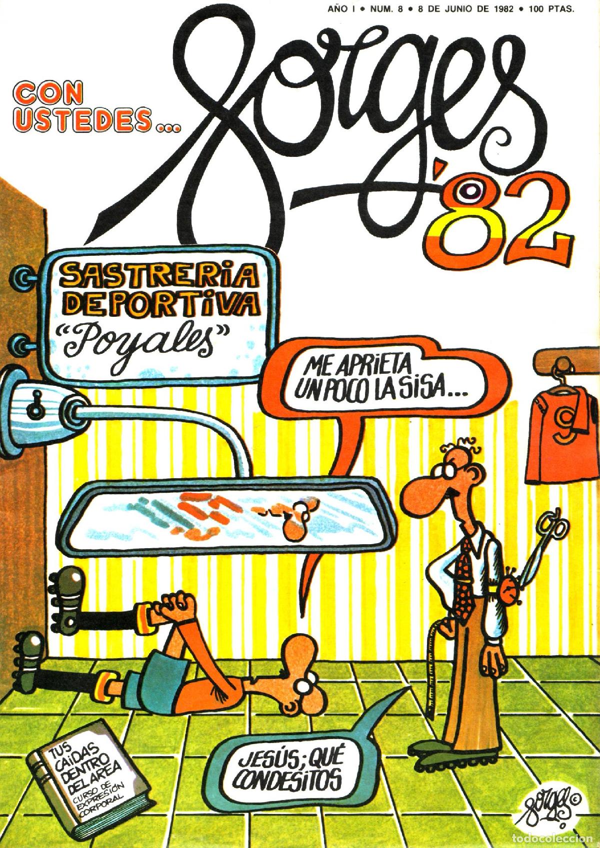 C&oacute;mics: Con ustedes....Forges 82 (numero 8) - Varios autores - Foto 1