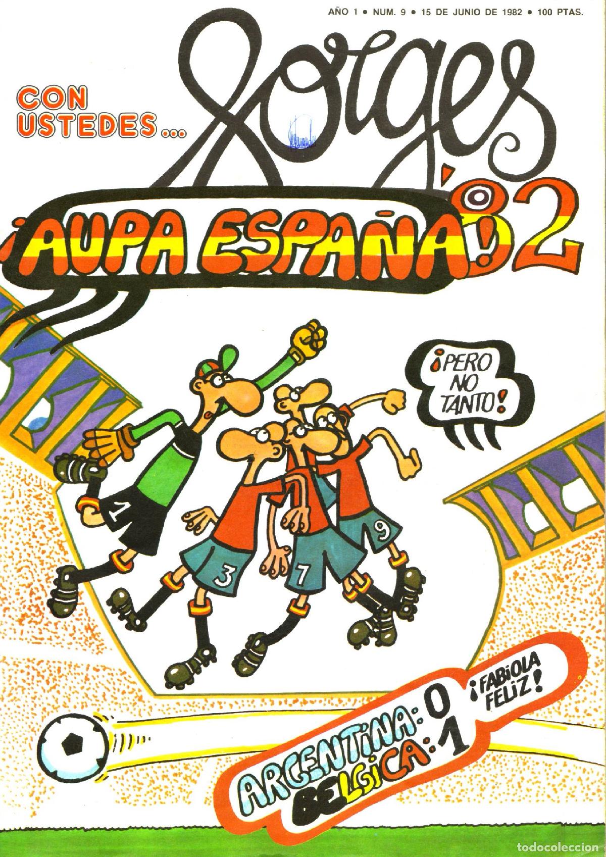 C&oacute;mics: Con ustedes....Forges 82 (numero 9) - Varios autores - Foto 1