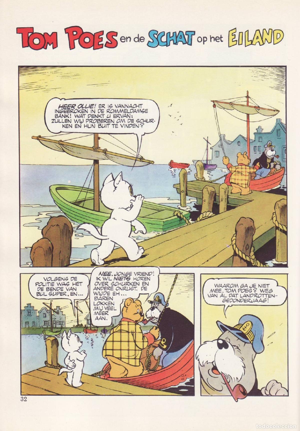 C&oacute;mics: Tom Poes: En de Boemerang/En de Schat op het Eiland - Toonder, Marten - Foto 2