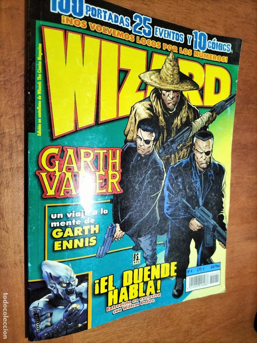 Comics: WIZARD 4. REVISTA DE INFORMACI&Oacute;N DE SUPERH&Eacute;ROES. BUEN ESTADO. LOMO