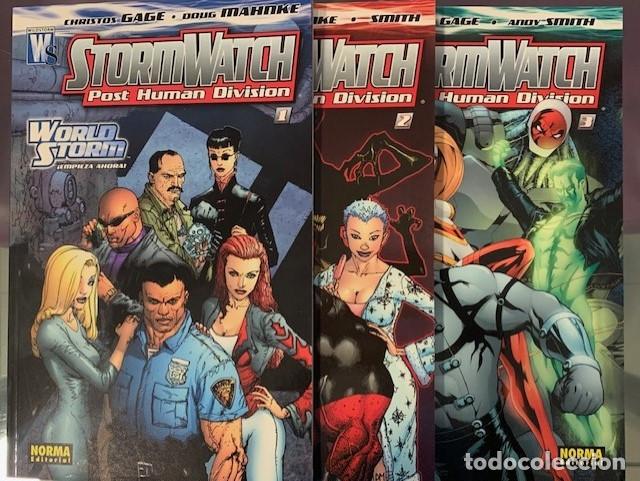 C&oacute;mics: STORMWATCH POST HUMAN DIVISION N&ordm; 1-2-3 COMPLETA (NORMA ED. 2008) - Foto 1