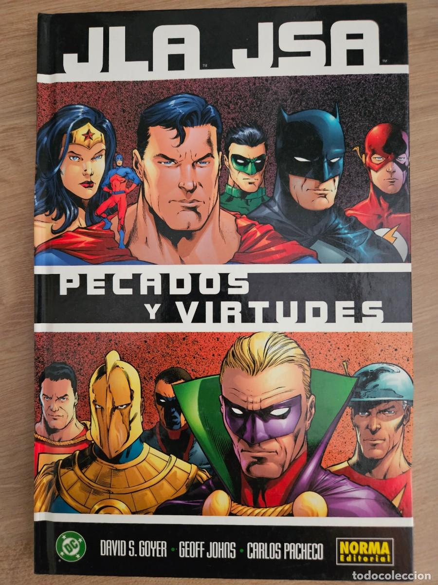 C&oacute;mics: JLA JSA: PECADOS Y VIRTUDES - Ed. NORMA - Foto 1