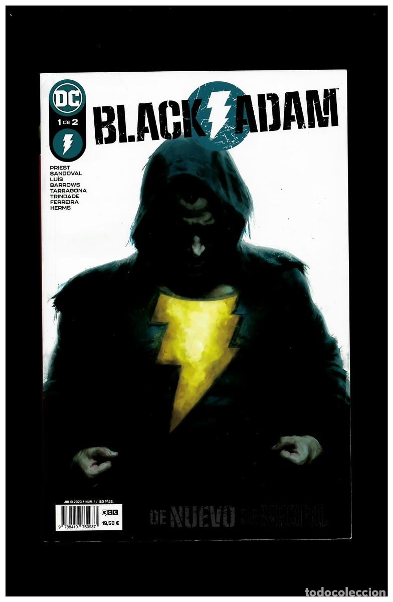 C&oacute;mics: Black Adam 1 de 2, de nuevo de negro, ECC en perfecto estado - Foto 1