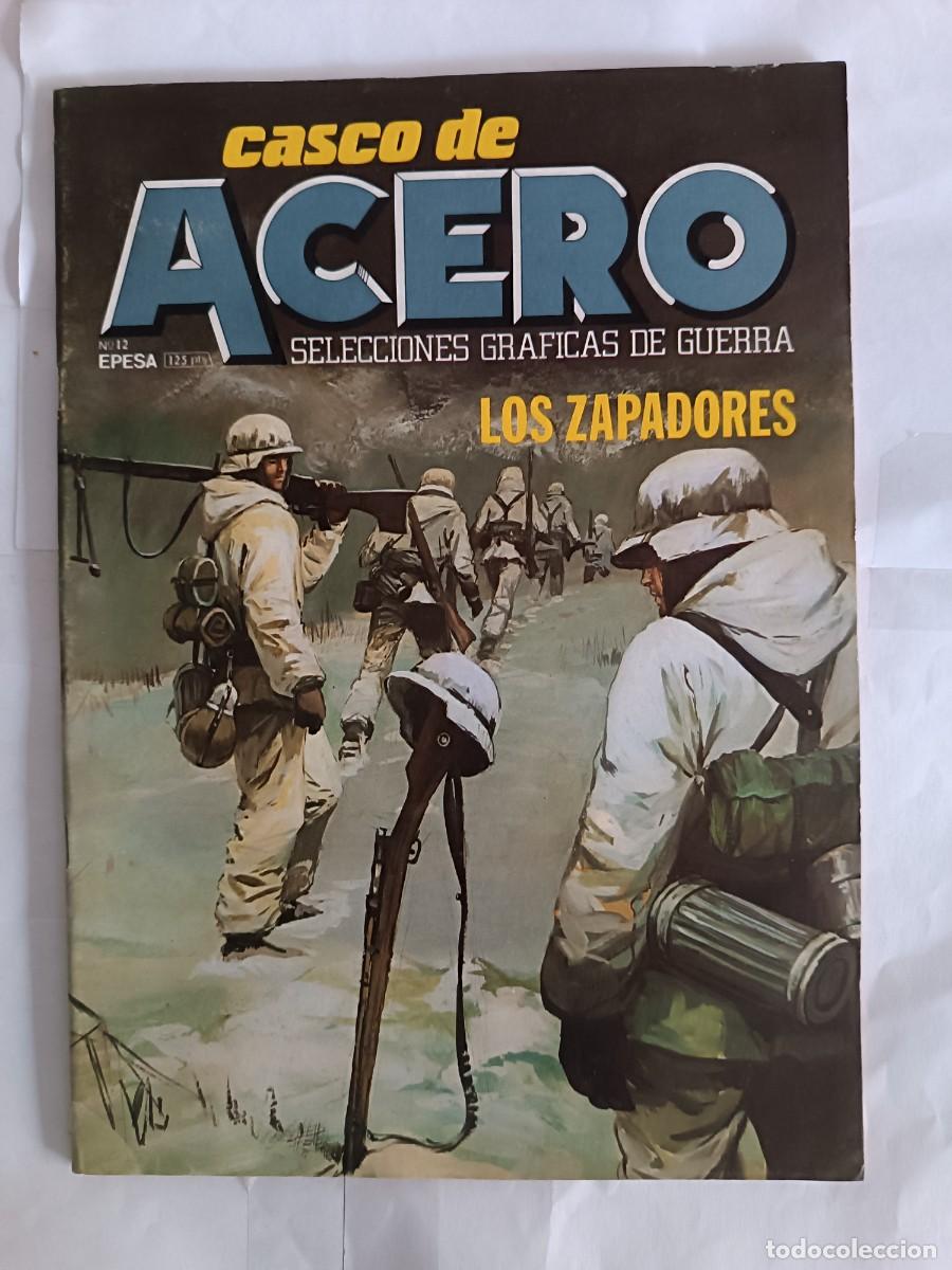 Fumetti: CASCO DE ACERO- N&ordm; 12 -&Uacute;LTIMO COLEC,-LOS ZAPADORES- GRAN JUAN GIRALT-1981-