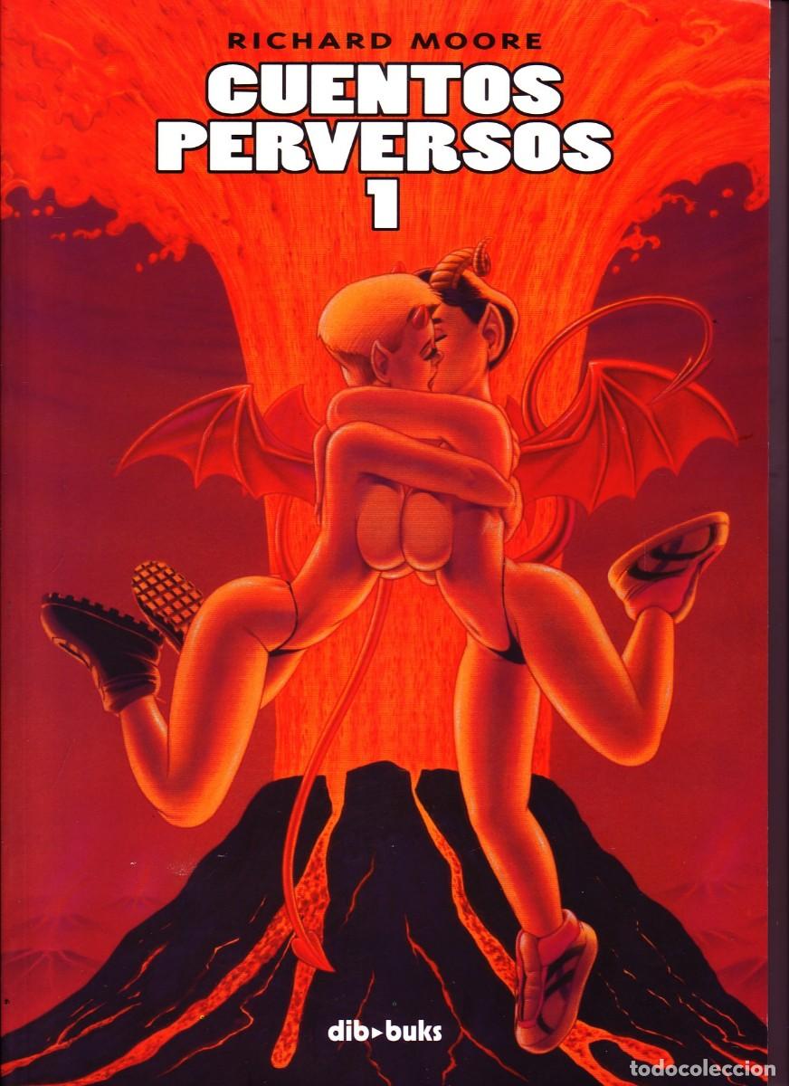 C&oacute;mics: CUENTOS PERVERSOS 1. MOORE, RICHARD. COMIC-724 - Foto 1
