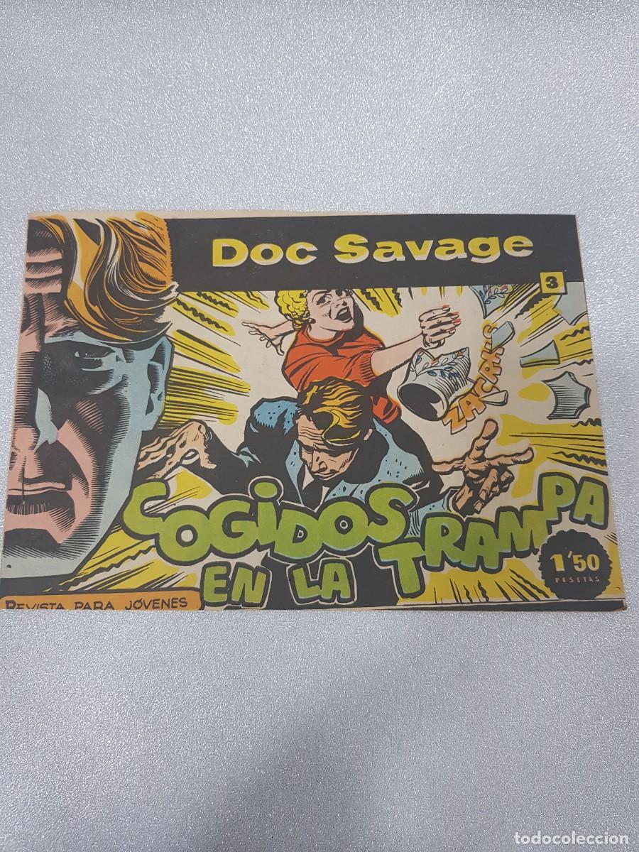C&oacute;mics: DOC SAVAGE N&ordm;3 COGIDOS EN LA TRAMPA - Foto 1