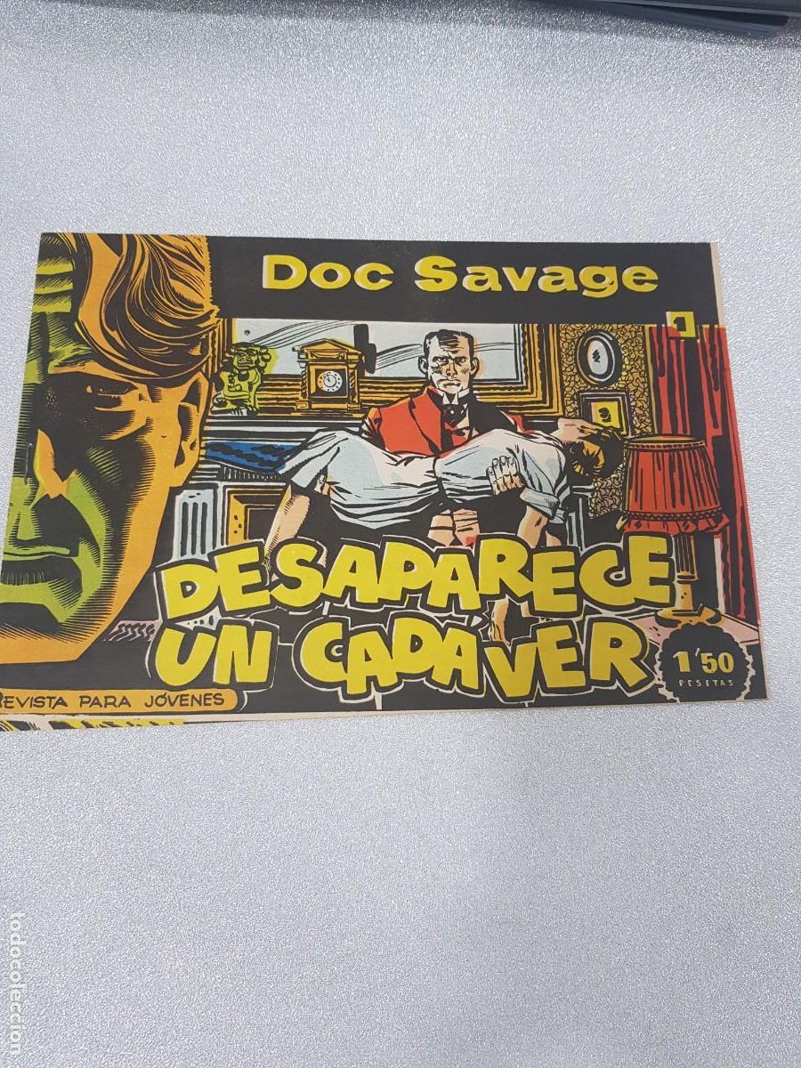 C&oacute;mics: DOC SAVAGE N&ordm;1 DESAPARECE UN CADAVER - Foto 1