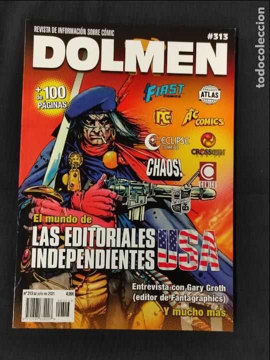 Fumetti: REVISTA DOLMEN - JULIO 2021 - N&ordm; 313