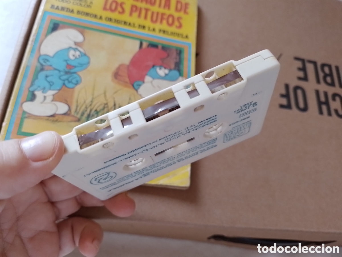 C&oacute;mics: Oye y mira, La flauta de los pitufos. Con casette - Foto 2