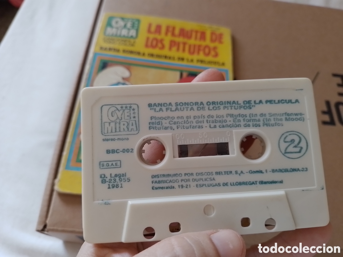 C&oacute;mics: Oye y mira, La flauta de los pitufos. Con casette - Foto 3