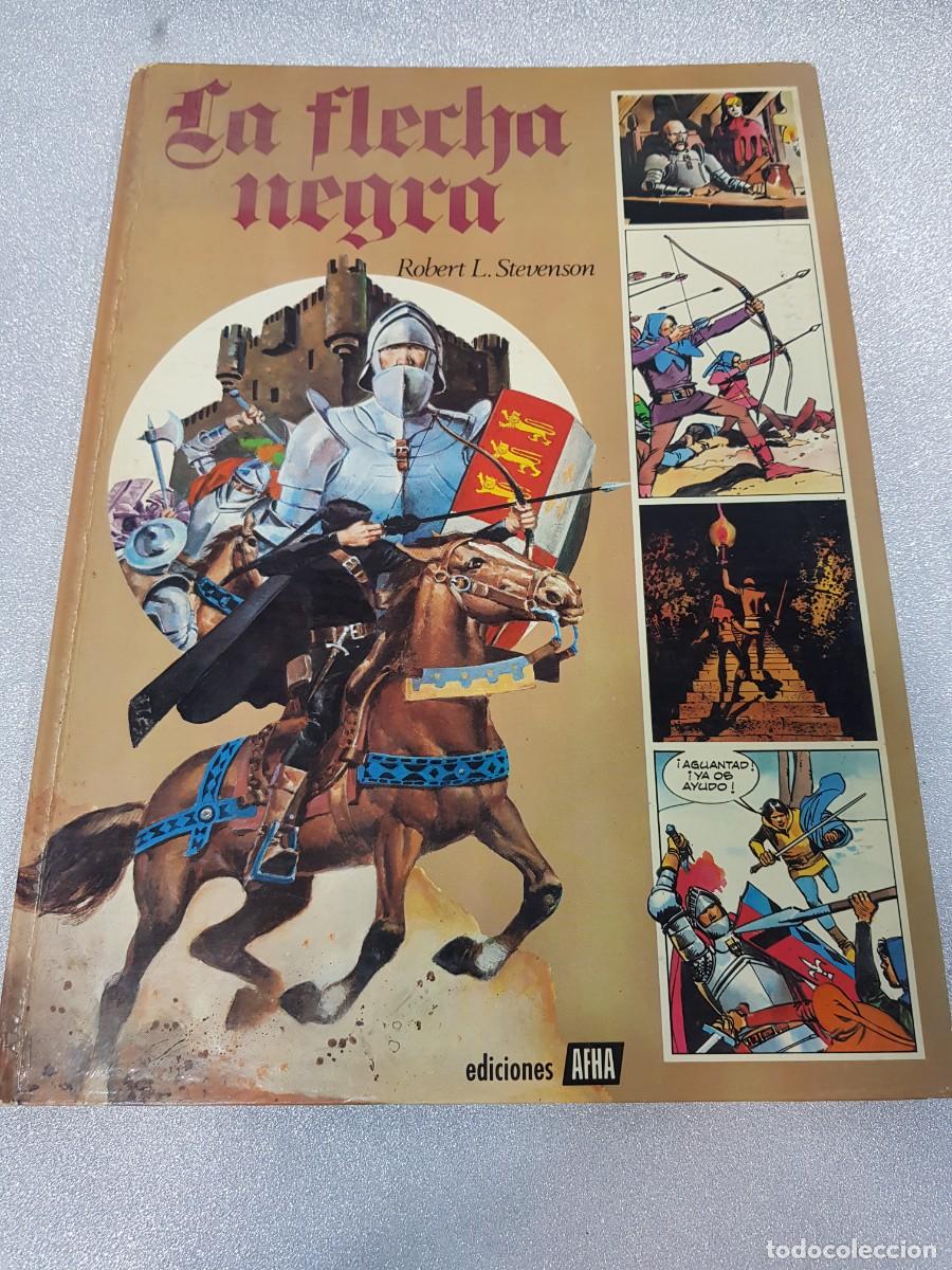 C&oacute;mics: LA FLECHA NEGRA ROBERT L. STEVENSON EDICIONES AFHA - Foto 1