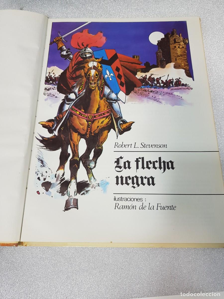 C&oacute;mics: LA FLECHA NEGRA ROBERT L. STEVENSON EDICIONES AFHA - Foto 2