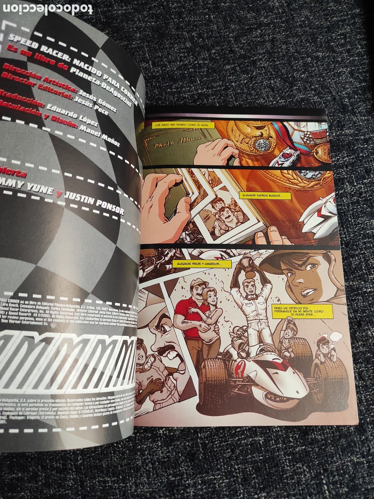 C&oacute;mics: SPEED RACER , NACIDO PARA CORRER -edita: WORLD COMICS - Foto 2