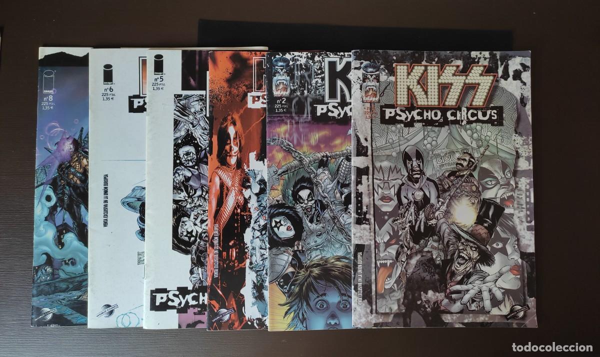 C&oacute;mics: LOTE COMICS KISS PSYCHO CIRCUS IMAGE - Foto 1