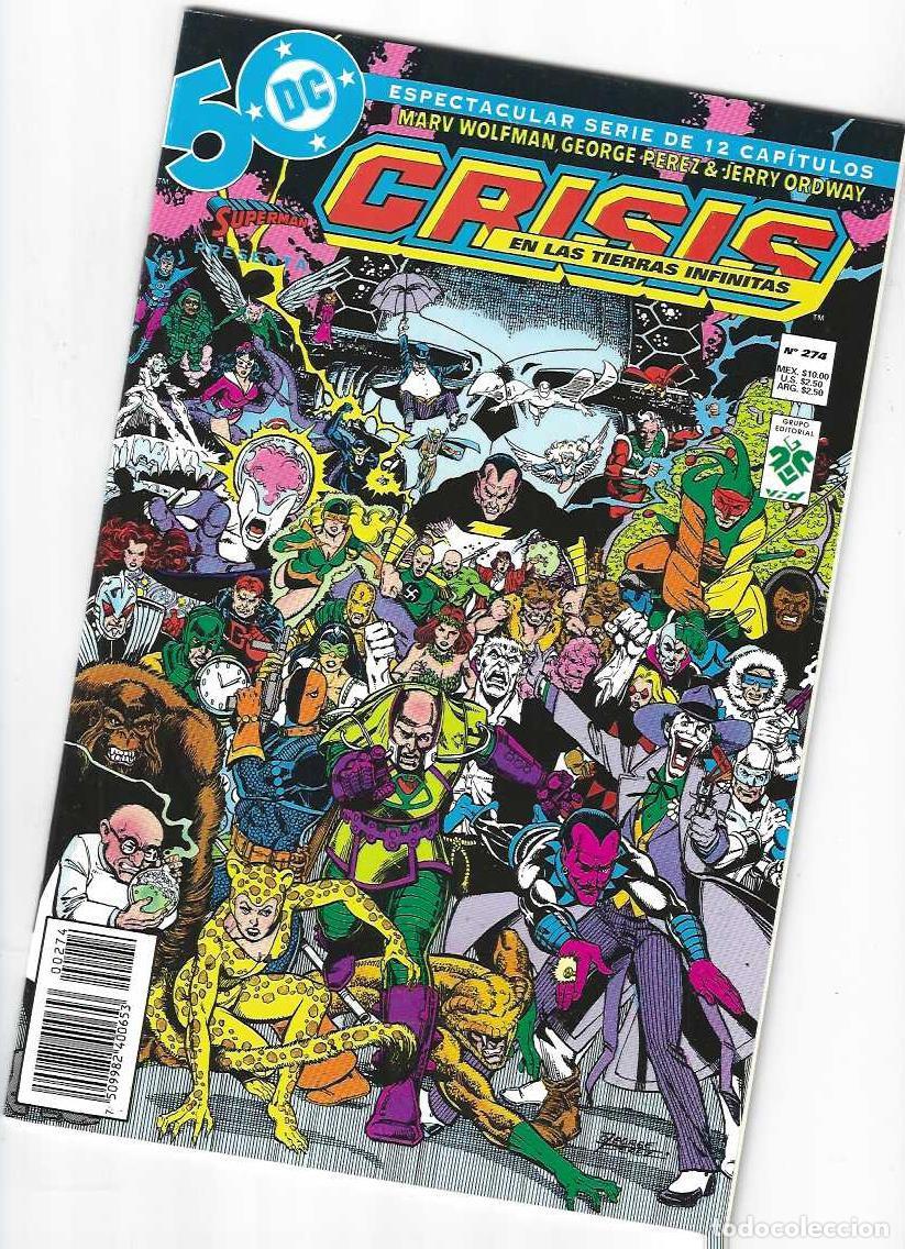 Comics: CRISIS EN TIERRAS INFINITAS - ED. VID -N&ordm; 274