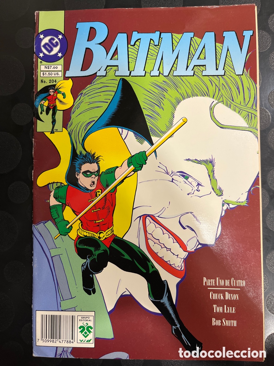 C&oacute;mics: BATMAN N.204 GRUPO EDITORIAL VID DC ( 1987/2002 ). - Foto 1